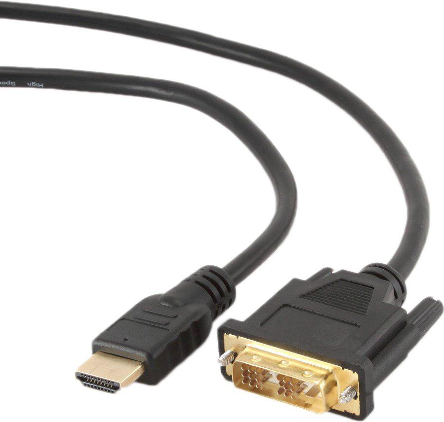 

Кабель Cablexpert CC-HDMI-DVI-15, Кабель HDMI-DVI Cablexpert CC-HDMI-DVI-15, 19M/19M, 4.5м single link