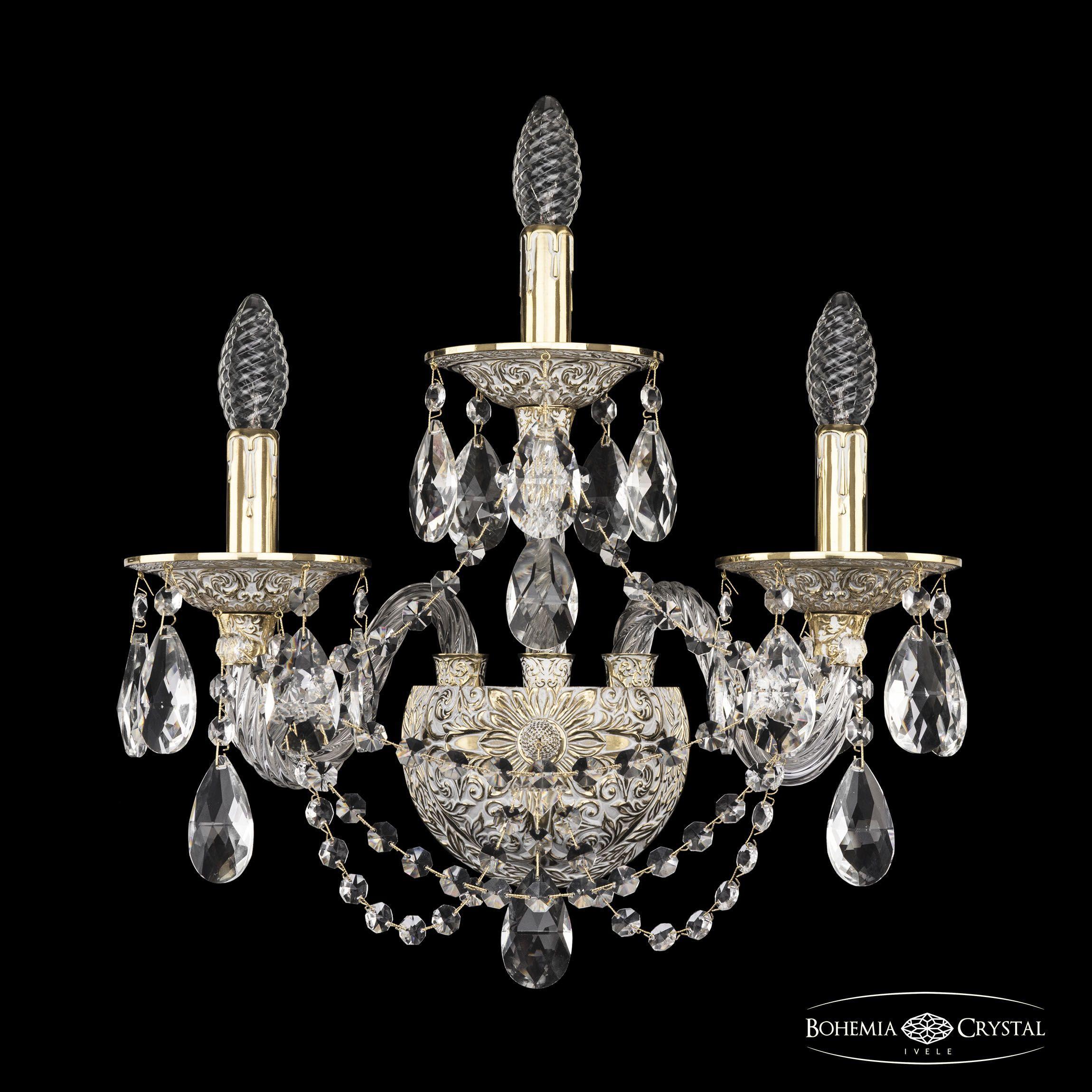 

Бра Bohemia Ivele Crystal 16106B/2+1/165/XL GW, 16106B/2+1/165/XL GW