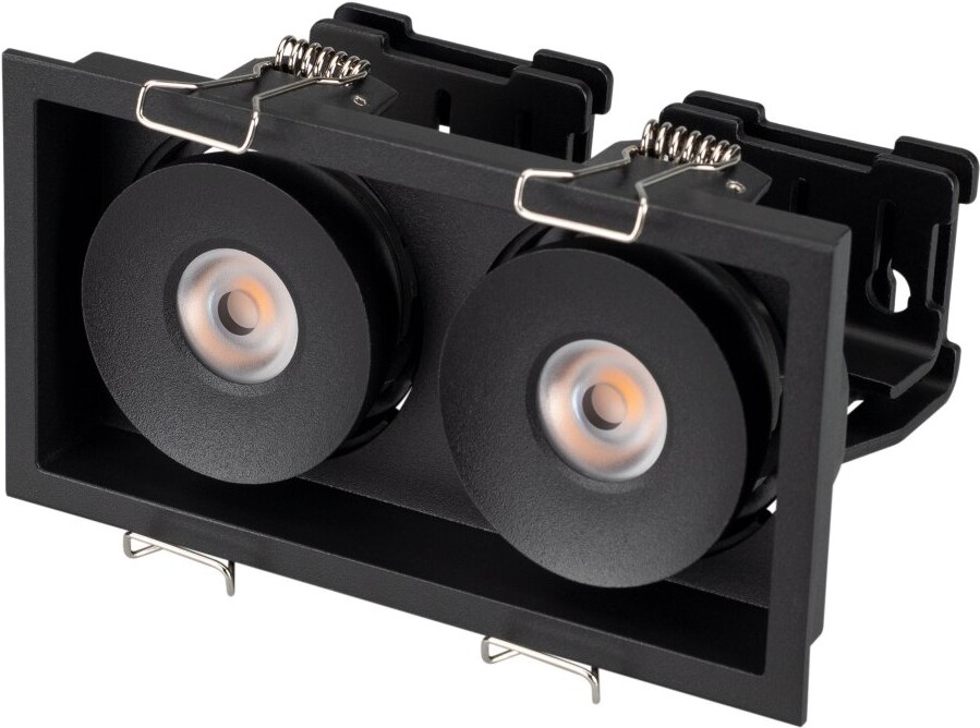

Встраиваемый точечный светильник Arlight CL-SIMPLE-S148x80-2x9W Warm3000 BK, 45 deg [028151], Встраиваемый точечный светильник Arlight CL-SIMPLE-S148x80-2x9W Warm3000 BK, 45 deg 028151