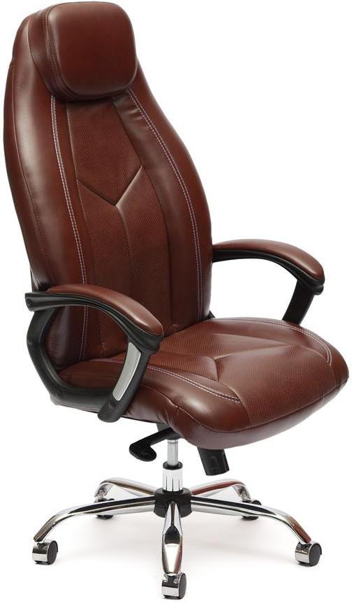 

Офисное кресло TetChair BOSS люкс 2 Tone коричневый, BOSS люкс 2 Tone