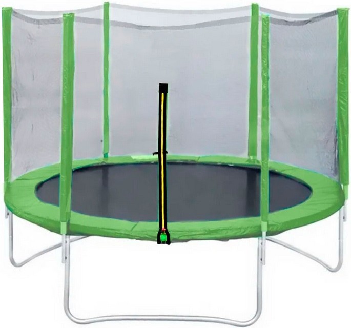 

Батут DFC Trampoline Fitness 14ft-427 см наружная сетка зеленый [14FT-TR-LG], Батут DFC Trampoline Fitness 14ft наружн.сетка 427 см (два короба) 14FT-TR-LG светло-зеленый