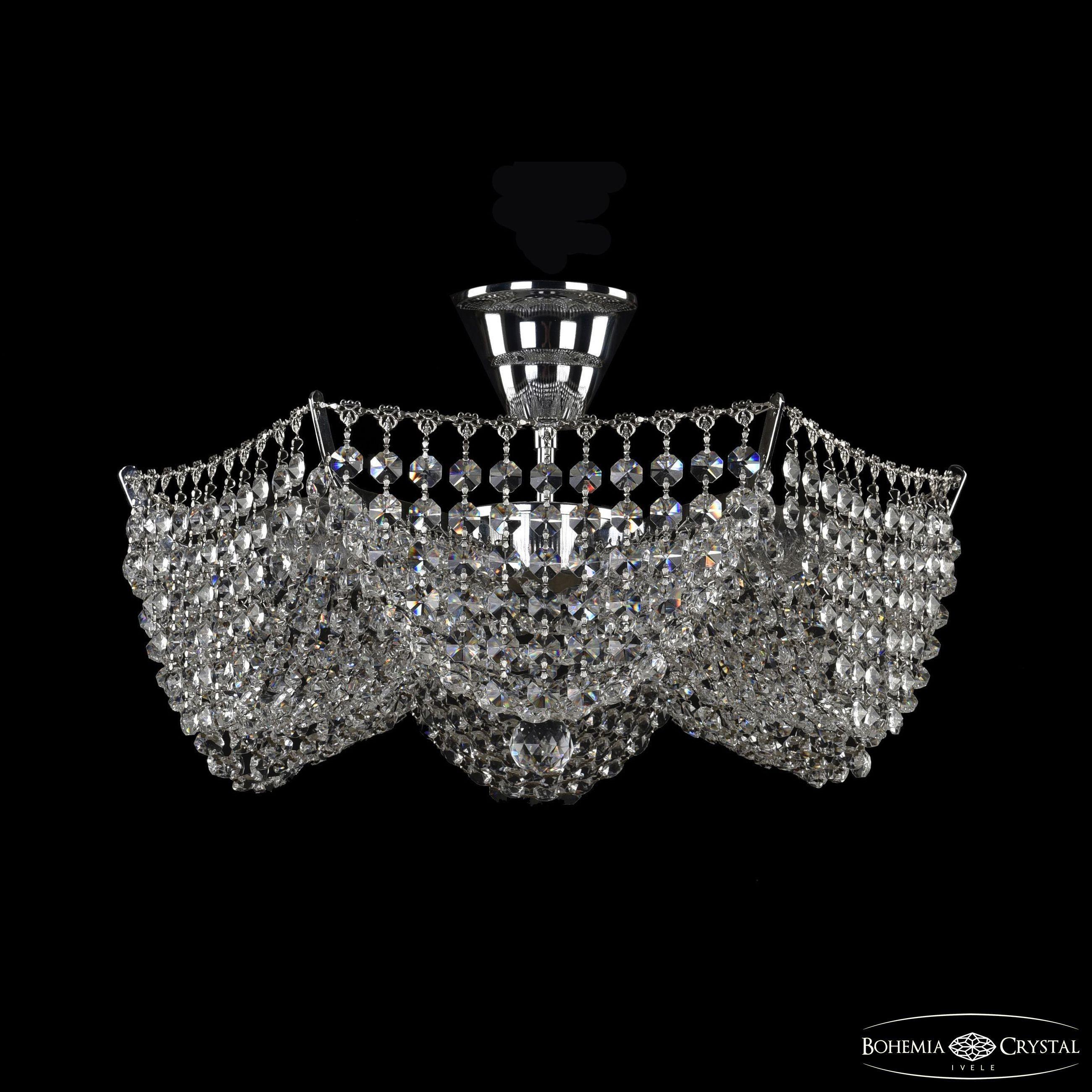 

Люстра на штанге Bohemia Ivele Crystal 77081/42 Ni