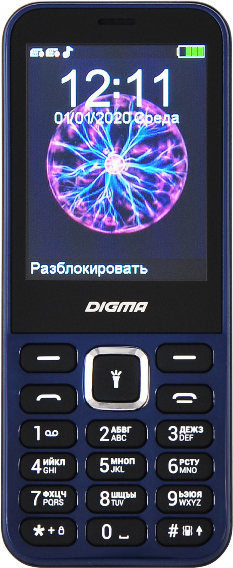 

Мобильный телефон Digma Linx C281 (синий)
