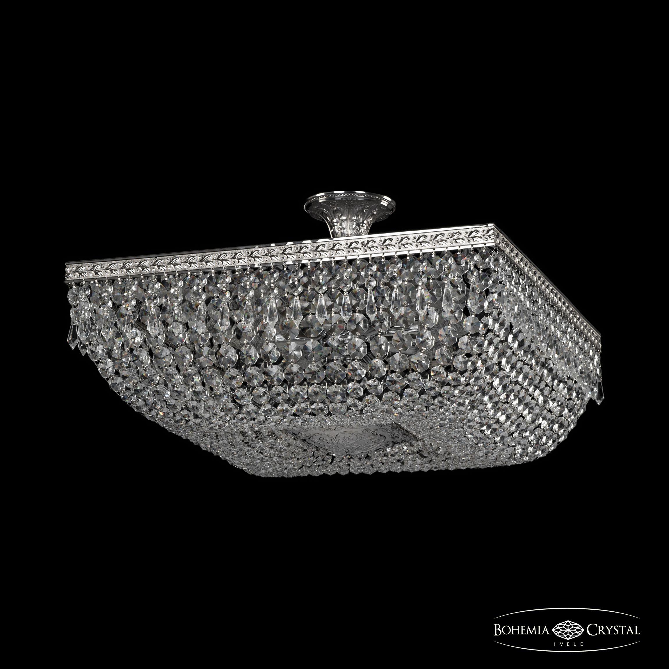 

Люстра на штанге Bohemia Ivele Crystal 19012/55IV Ni