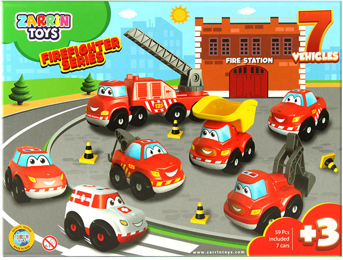 

Набор машинок Firefighter Series Darvish J7