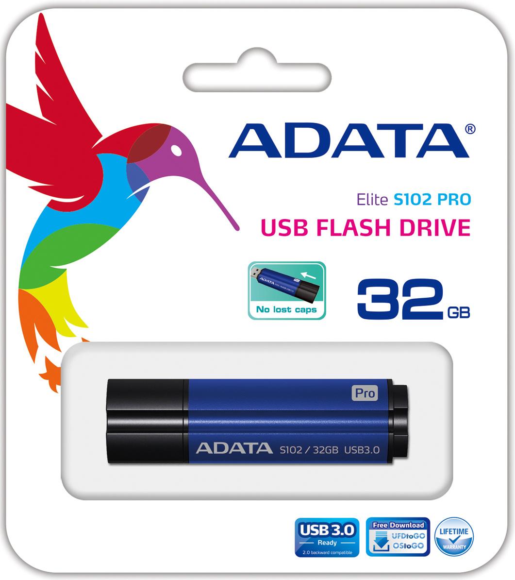 

USB Flash A-Data S102 Pro 32GB (AS102P-32G-RGY), S102 Pro 32GB