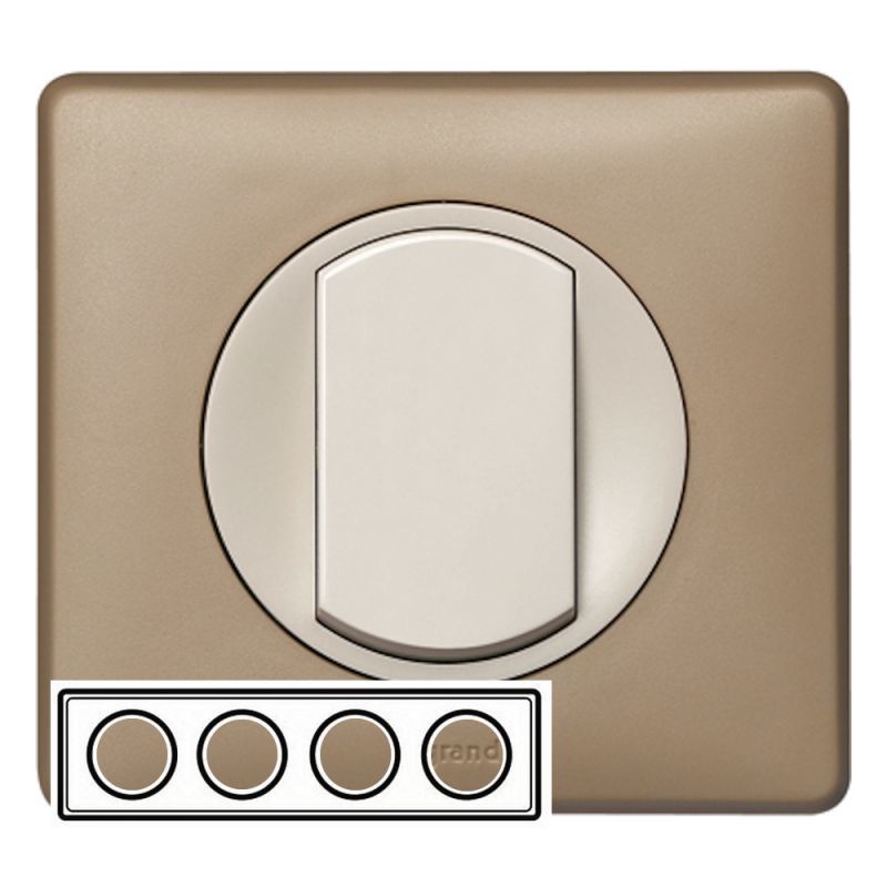 

Рамка Legrand Celiane 68664 имбирь, Celiane 68664
