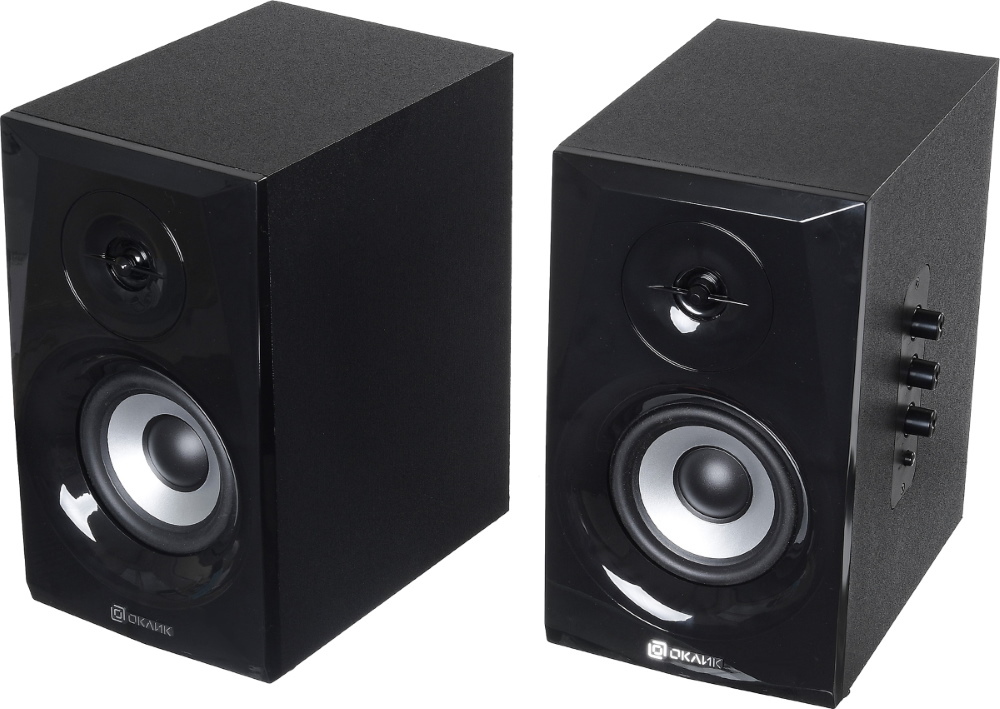 

Мультимедиа акустика Oklick OK-166 BT 2.0 40 Вт черный