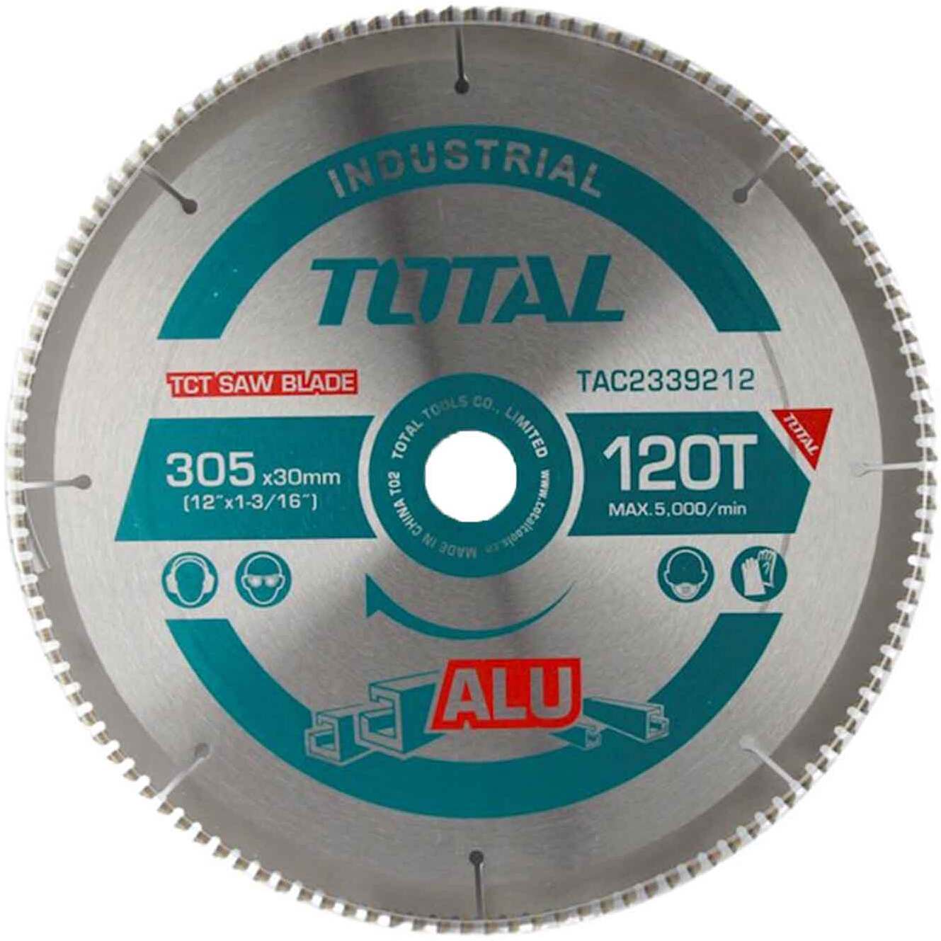 

Диск пильный Total 305x30мм 120 зубьев TAC2339212