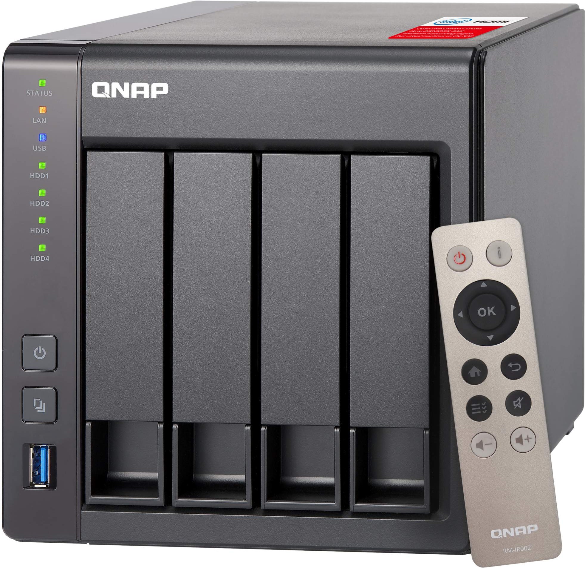 

Сетевой накопитель QNAP TS-451+-2G