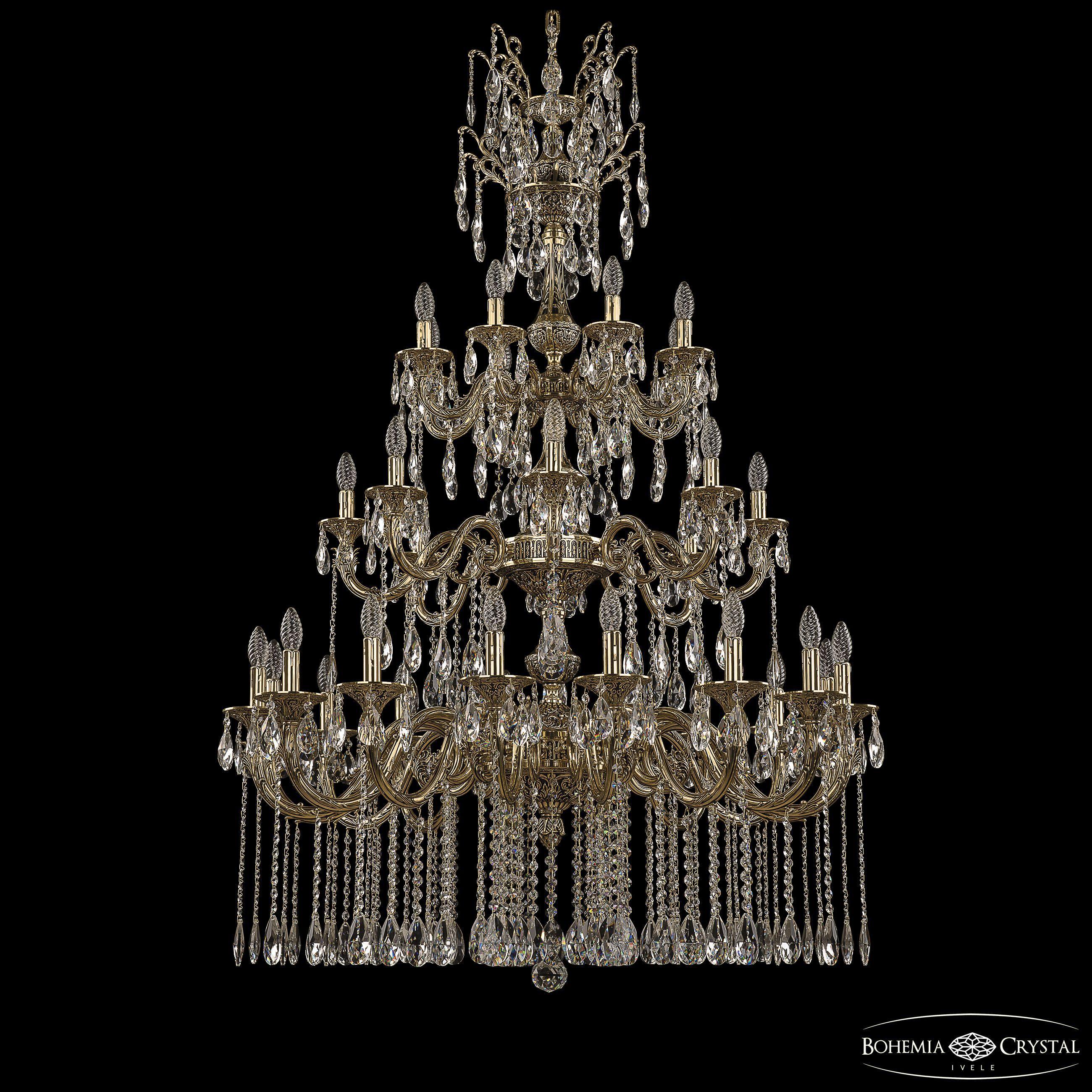 

Подвесная люстра Bohemia Ivele Crystal 71101/16+8+8/360/XL/3d A GB