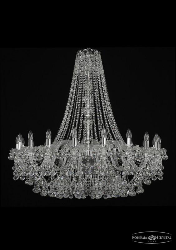 

Подвесная люстра Bohemia Ivele Crystal 1409/20/400/h-113/Ni