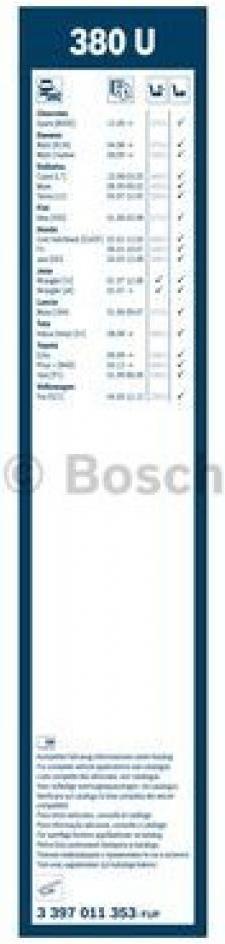 

Щетки стеклоочистителя Bosch 3397011353, 3397011353