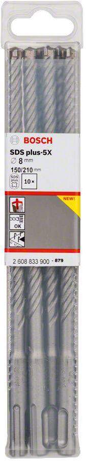 

Бур Bosch 2.608.833.900, Бур Bosch SDS-plus 5X 8x150x210 (-10-) 2.608.833.900