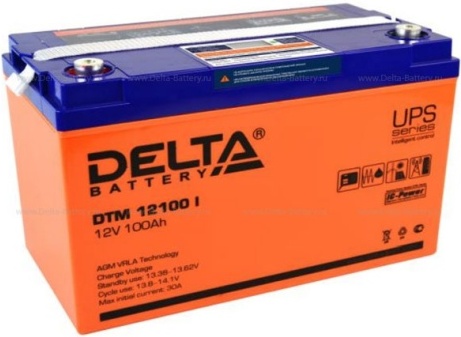 

Аккумулятор для ИБП DELTA DTM 12100 I 12V/100Ah