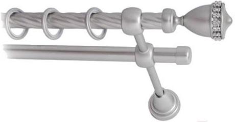

Карниз Lm Decor Кубок 110 2р витой 3м сатин, Кубок 110 2р витой 16мм 3.0м