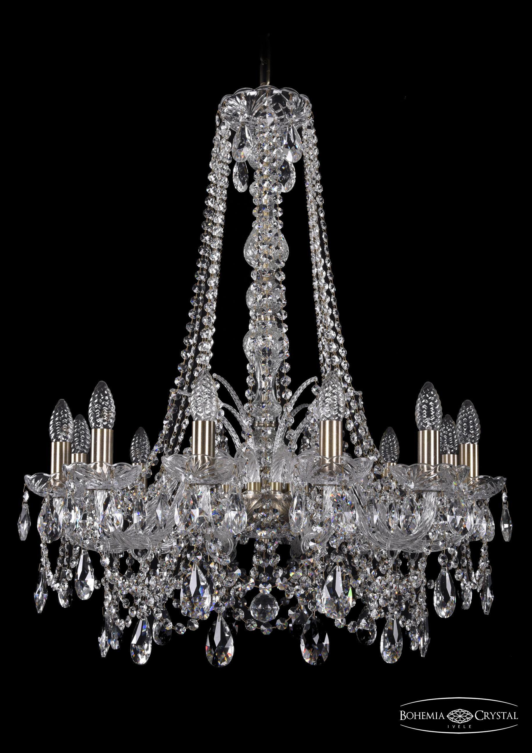 

Подвесная люстра Bohemia Ivele Crystal 1411/12/240/h-83/Pa