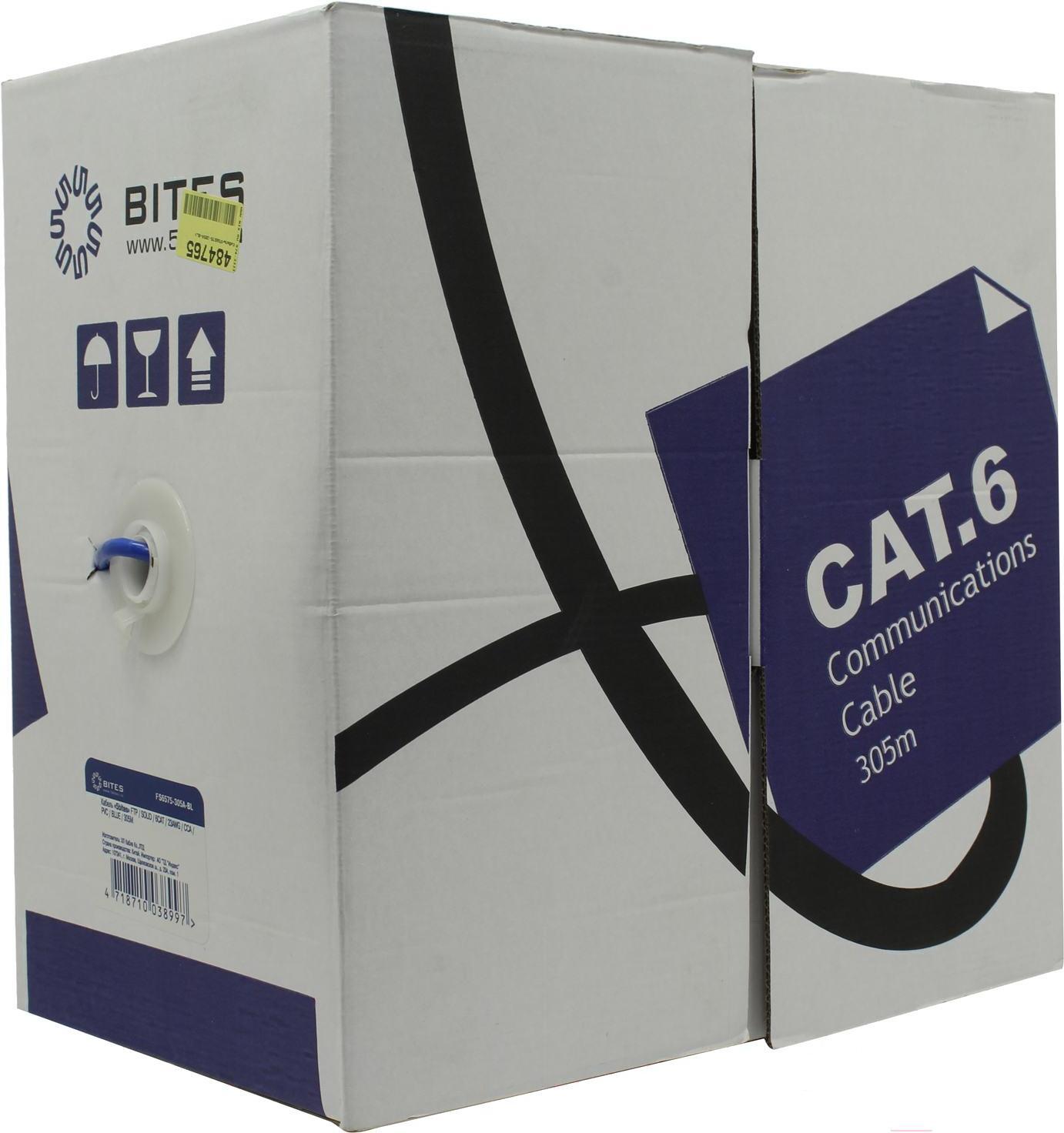 

Кабель 5bites FTP CAT.6 FS6575-305A-BL (305м)