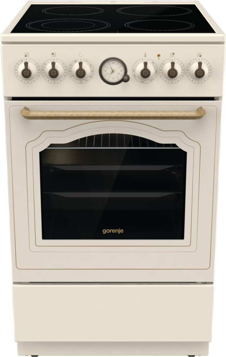 

Кухонная плита Gorenje GECS5B70CLI бежевый