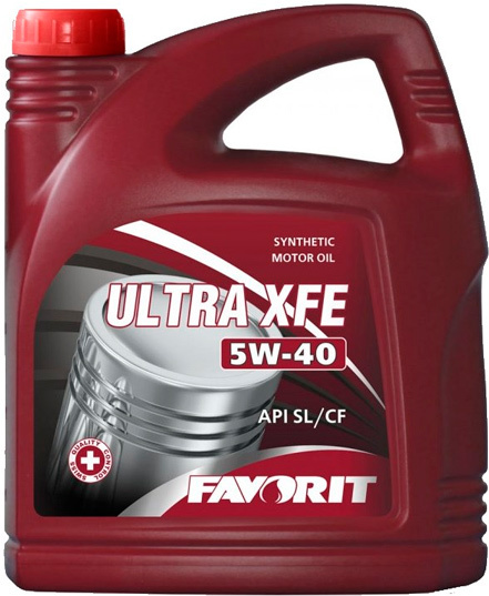 

Моторное масло Favorit Ultra XFE 5W40 API SN/CF Metal 4л [54706], Моторное масло Favorit Ultra XFE 5W40 API SN/CF Metal 4л 54706