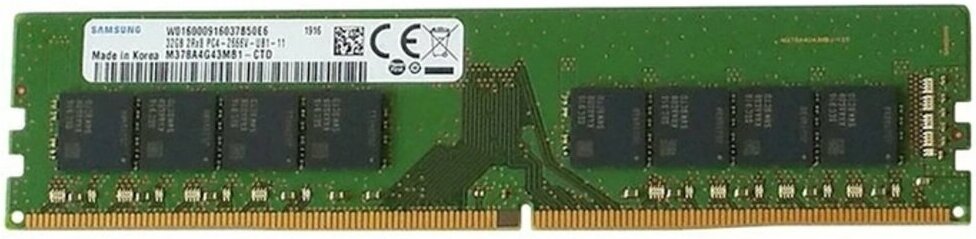 

Оперативная память Samsung DDR4 DIMM 16GB UNB 3200 [M378A2G43AB3-CWE], Оперативная память Samsung 16GB DDR4 PC4-25600 (M378A2G43AB3-CWE)