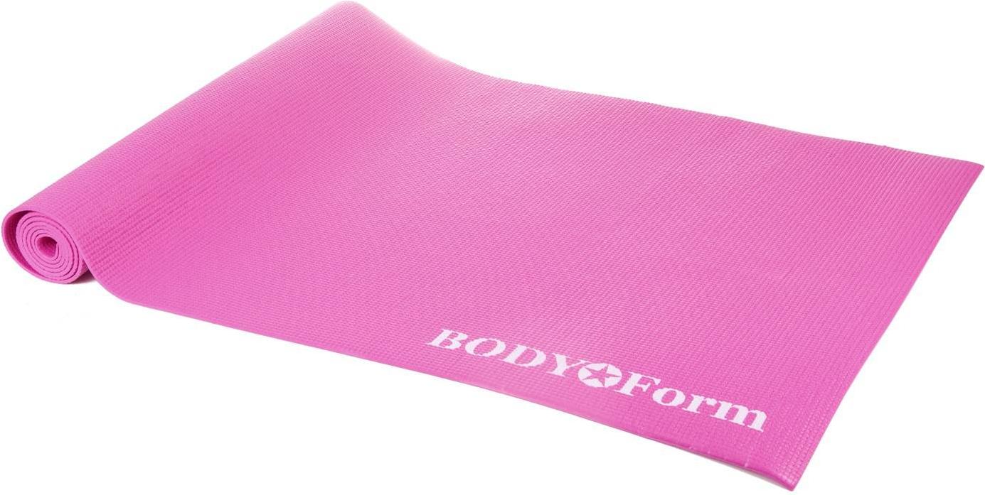 

Коврик для йоги и фитнеса Body Form 173x61x0,4 см BF-YM01 Pink