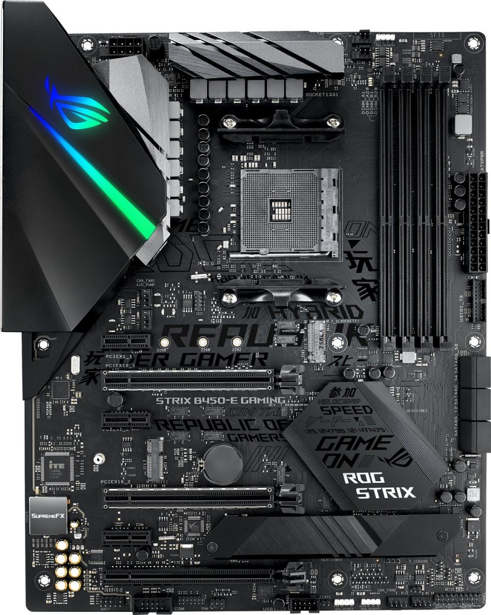 

Материнская плата ASUS ROG Strix B450-E Gaming, ROG Strix B450-E Gaming
