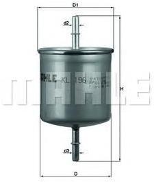

Фильтр топливный Knecht/Mahle KL196, KL196