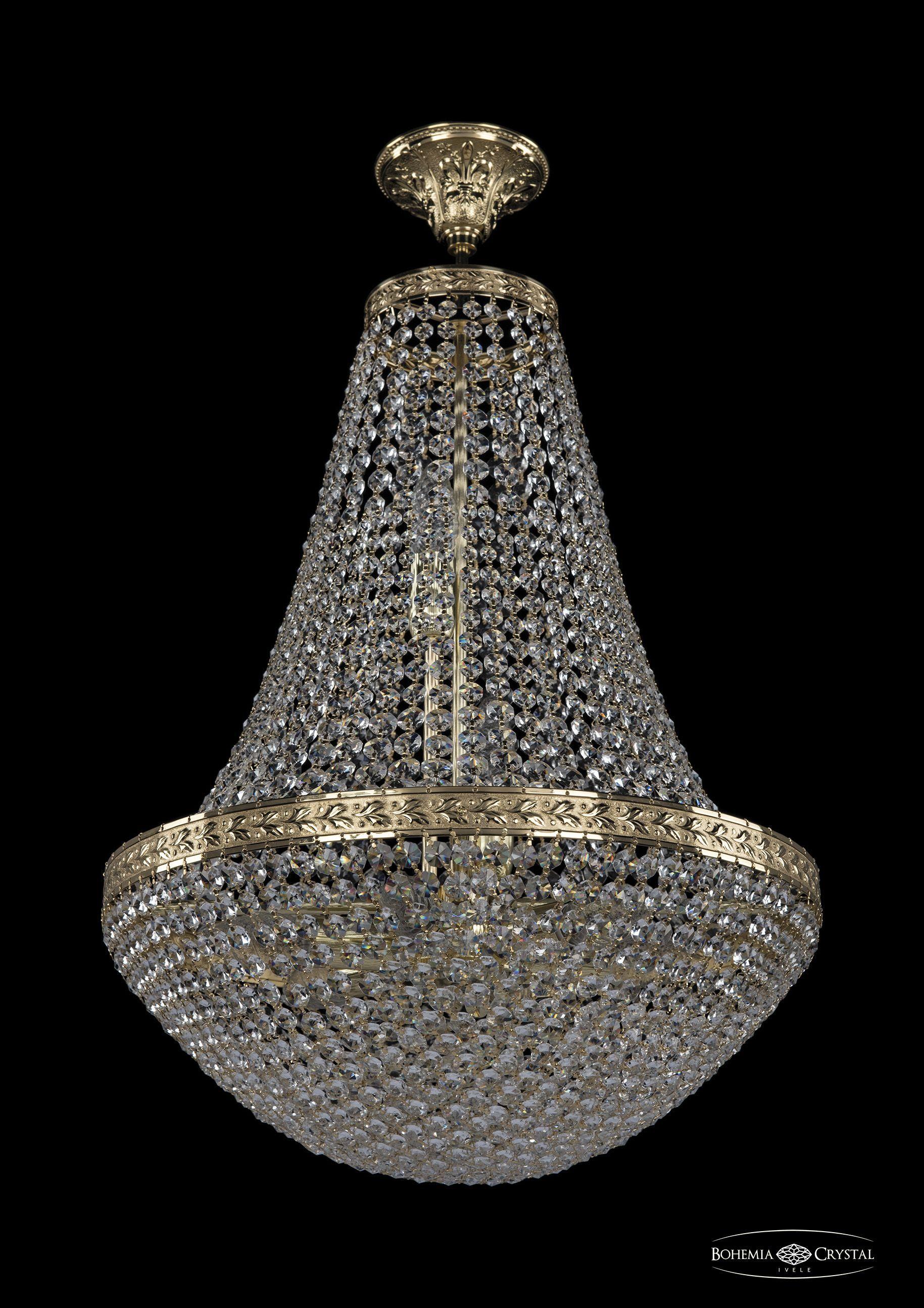 

Люстра на штанге Bohemia Ivele Crystal 19321/H2/45IV G