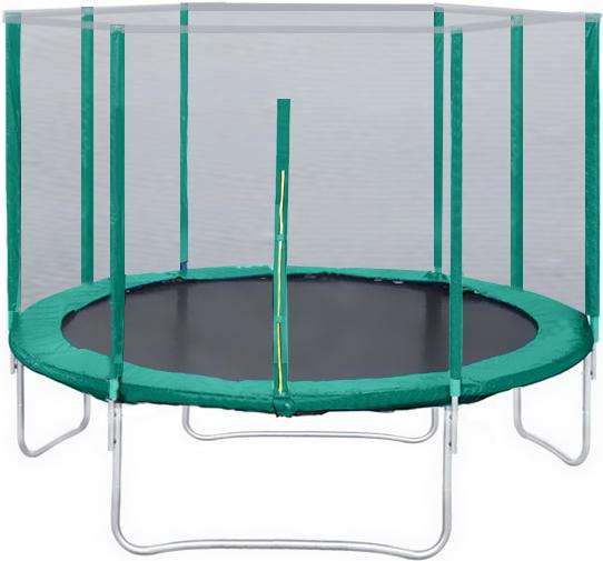 

Батут КМС с защитной сеткой Trampoline 14 4,3 м зелёный [СГ000000384], с защитной сеткой Trampoline 14 4,3 м