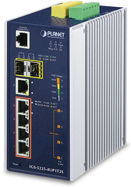 

Коммутатор PLANET Technology Corporation [IGS-5225-4UP1T2S], Коммутатор PLANET Technology Corporation IGS-5225-4UP1T2S