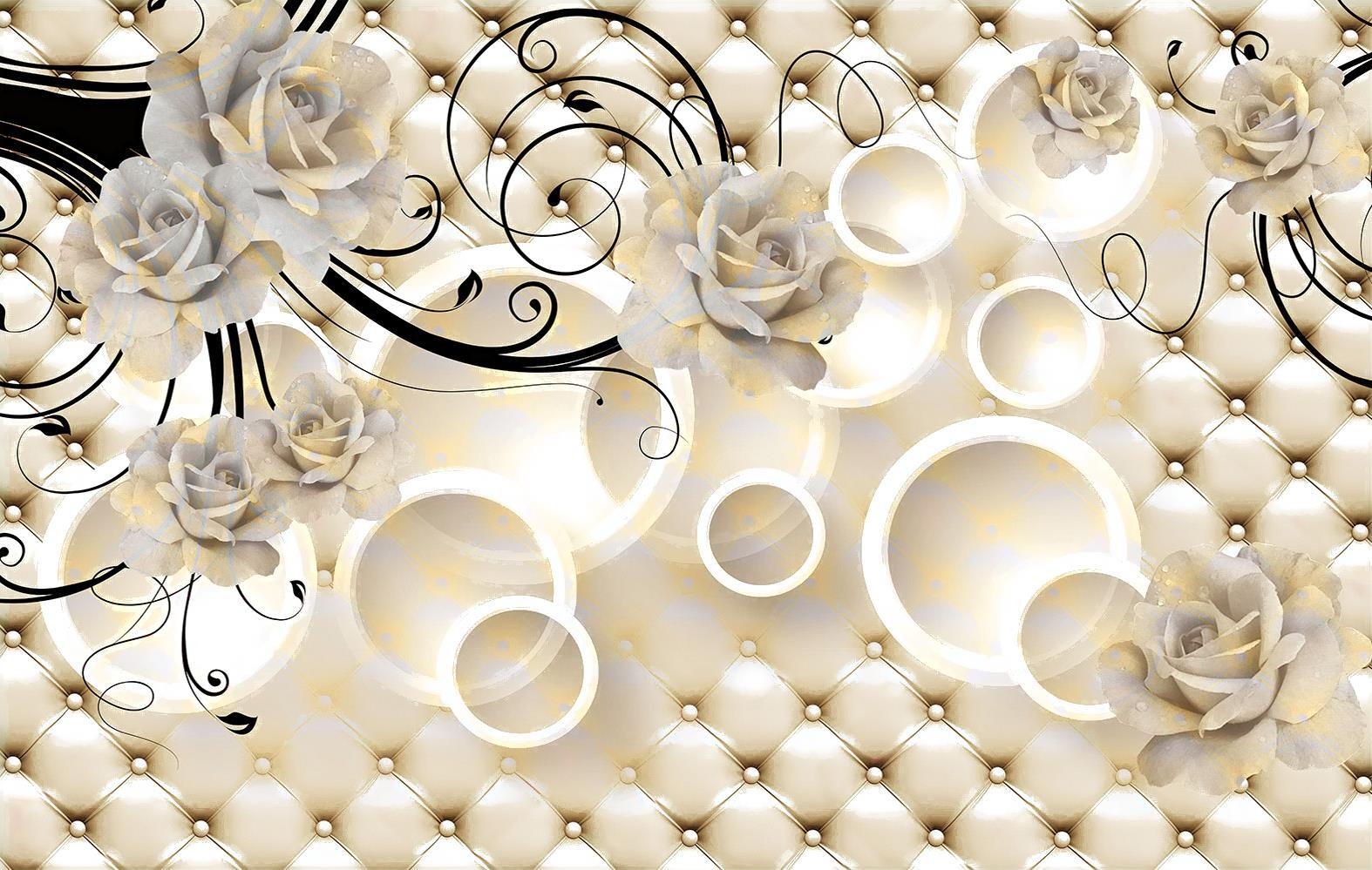 

Фотообои Citydecor Цветочный декор 11 3D 400x254