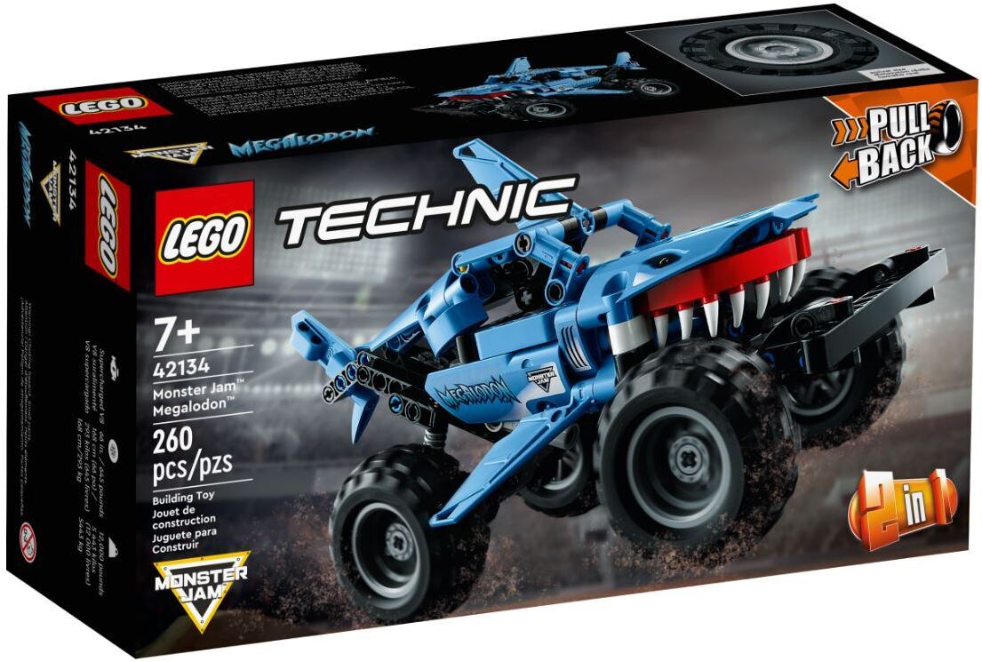 

Конструктор Lego Technic Monster Jam Megalodon (42134)