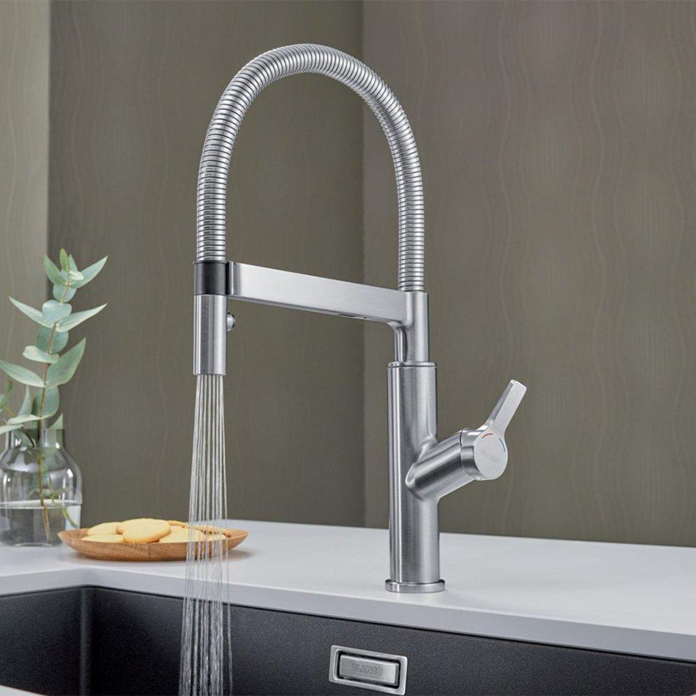 

Смеситель Blanco Solenta-S Senso хром [522406], Solenta-S Senso
