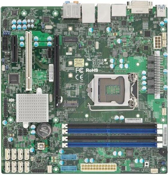 

Материнская плата Supermicro X11SAE-M, X11SAE-M