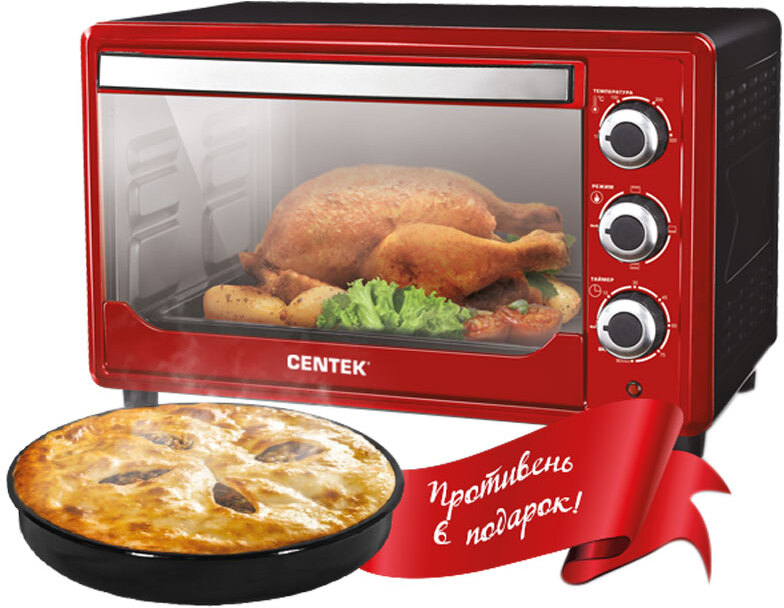 

Мини-печь CENTEK CT-1530-36 Promo Red