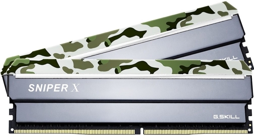 

Оперативная память G.Skill Sniper X 2x8GB DDR4 PS4-25600 (F4-3200C16D-16GSXWB)