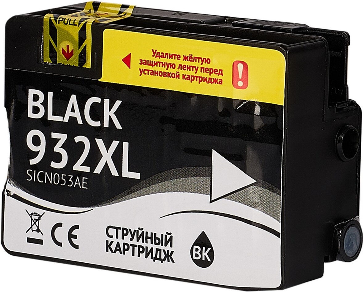 

Картридж струйный Sakura Printing CN053AE аналог №932XL Black (SICN053AE)