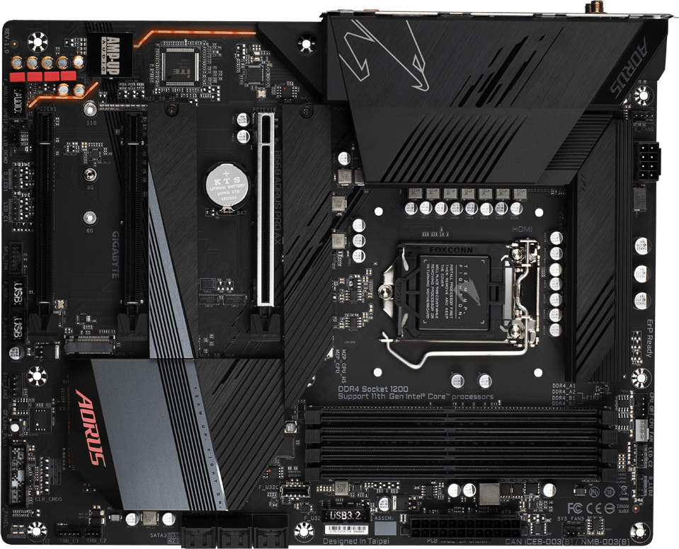 

Материнская плата Gigabyte B560 AORUS PRO AX, B560 AORUS PRO AX