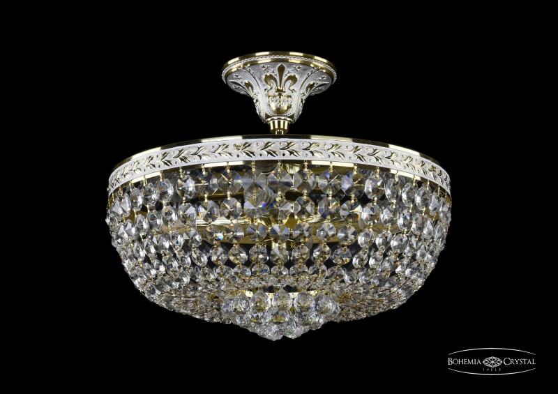 

Люстра на штанге Bohemia Ivele Crystal 19281/35IV GW