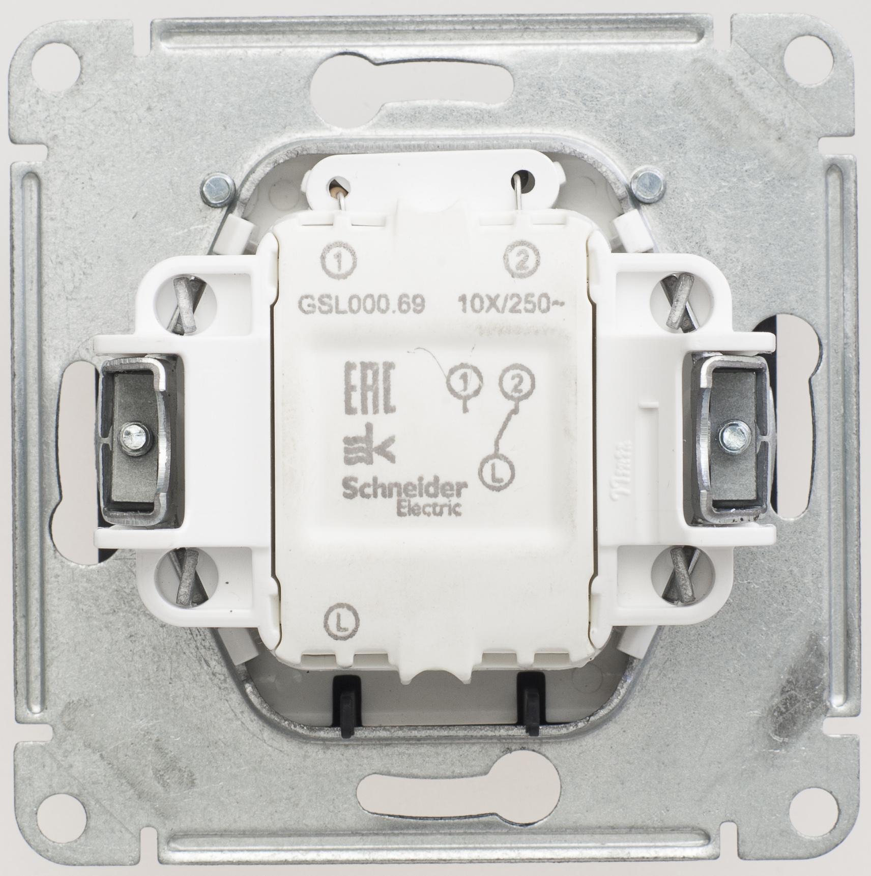 

Выключатель Schneider Electric Glossa GSL000769, Glossa GSL000769