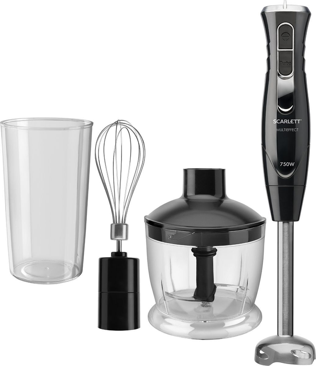 

Блендер Scarlett SC-HB42F81 Black/Chrome, Погружной блендер Scarlett SC-HB42F81