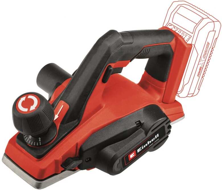 

Рубанок Einhell TE-PL 18/82 Li-Solo [4345400], Рубанок Einhell TE-PL 18/82 Li-Solo 4345400 (без АКБ)