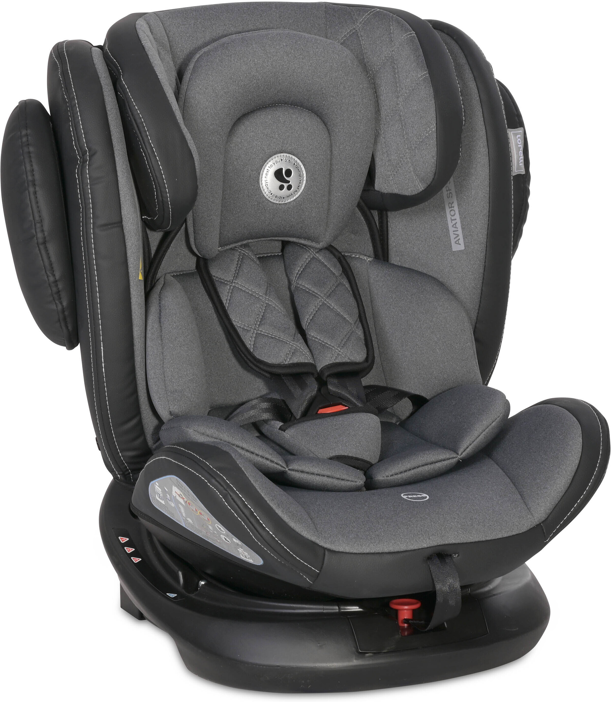 

Автокресло Lorelli Aviator Isofix Black/Dark Grey 2023 (10071302335)