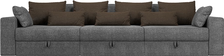 

Диван Mebelico Мэдисон Long 69 рогожка серый/коричневый [106188], Диван Mebelico Мэдисон Long 69 рогожка 106188 серый/коричневый