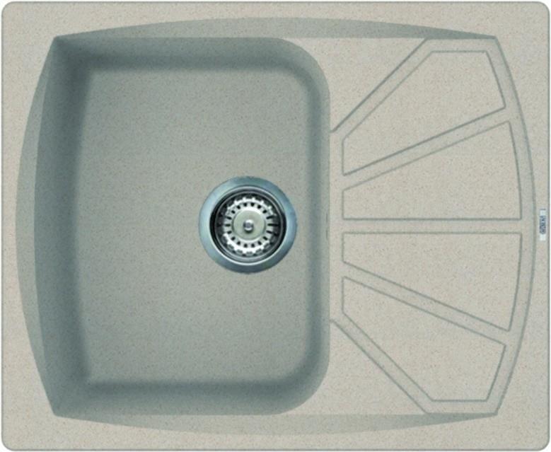 

Кухонная мойка Elleci Living 125 G52 Bianco [LGL12552], Кухонная мойка Elleci Living 125 Bianco 52
