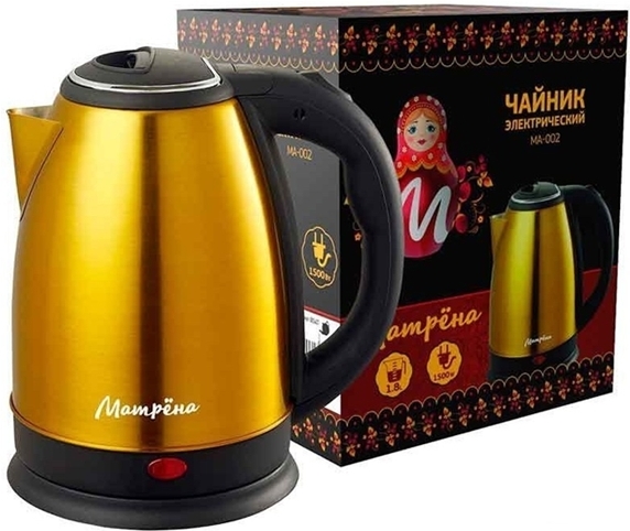 

Электрочайник Матрена MA-002 желтый