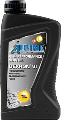 

Трансмиссионное масло Alpine ATF Dexron VI 1л (0100691)