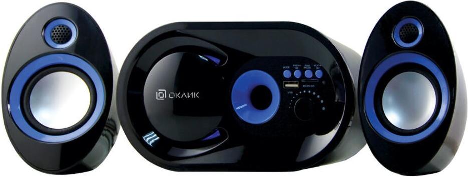 

Мультимедиа акустика Oklick OK-433 черный [2071BKT], Акустика Oklick OK-433