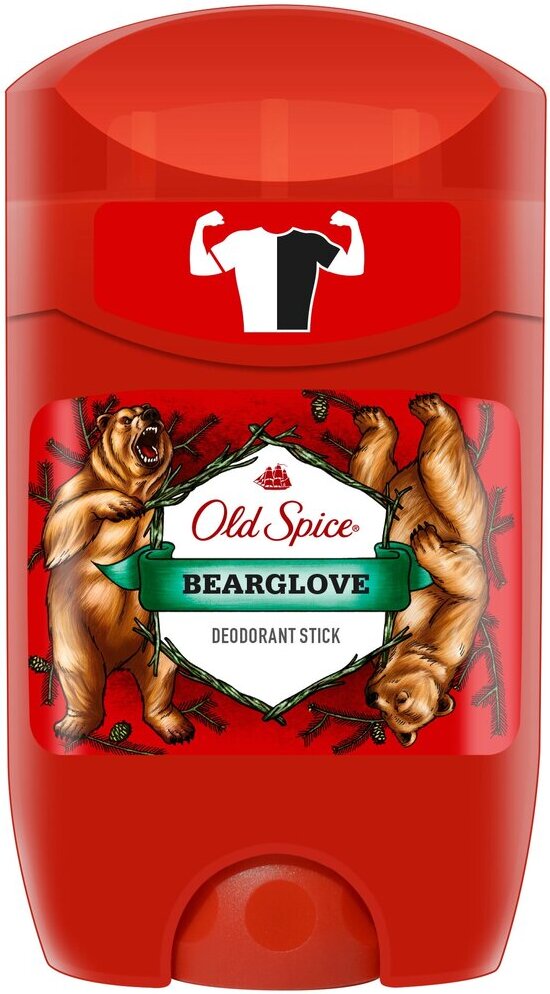 

Дезодорант-стик Old Spice Bearglove (50мл), Дезодорант-стик OLD SPICE Bearglove 50мл